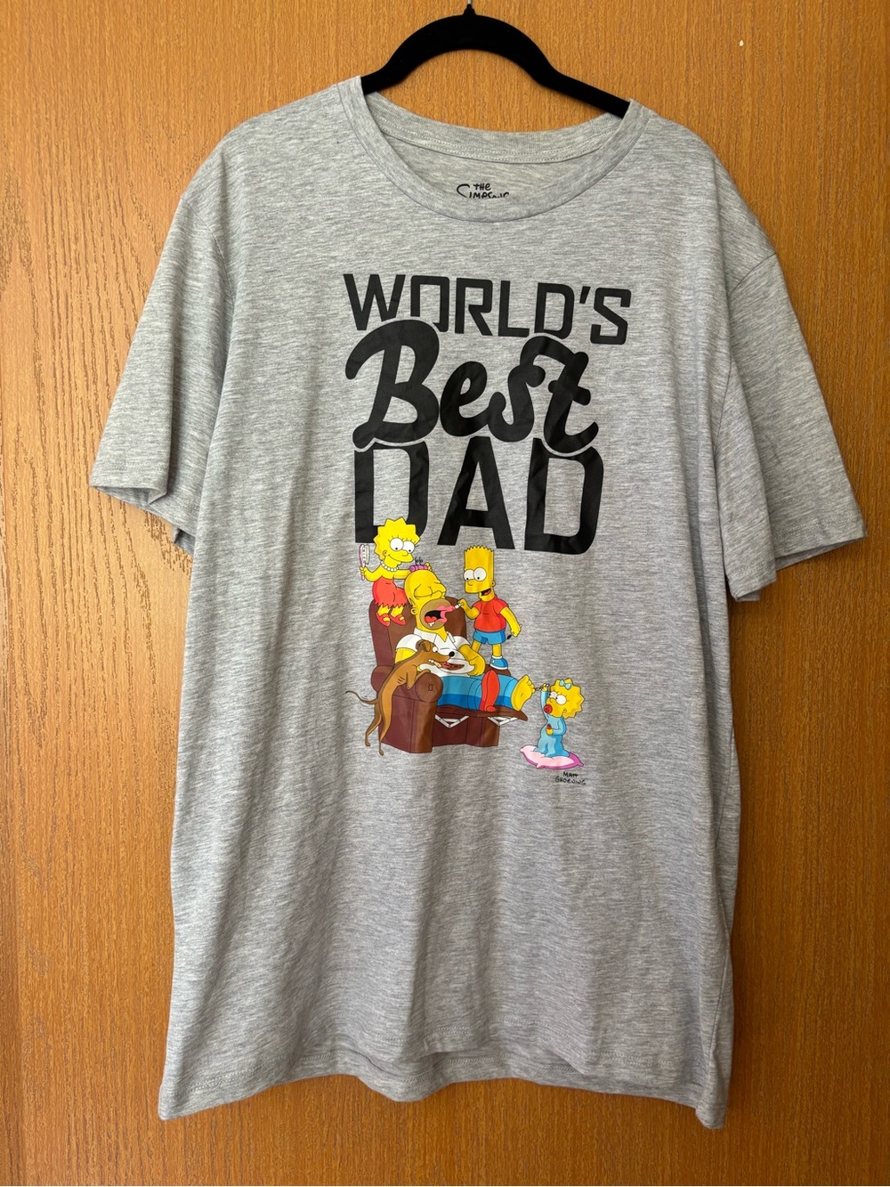 The Simpsons Graphic Tee - Heather Gray